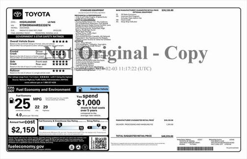 2024 Toyota Highlander LE