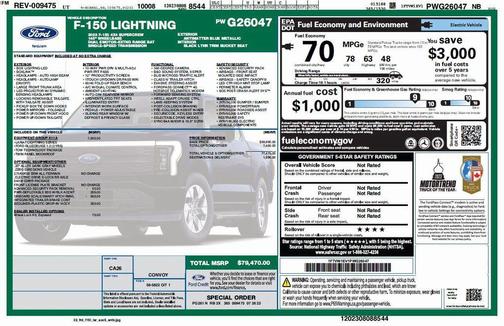2023 Ford F-150 Lightning LARIAT