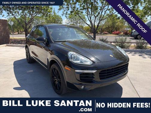 Black 2016 Porsche Cayenne Cayenne