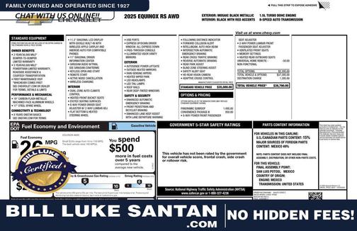 2025 Chevrolet Equinox AWD RS