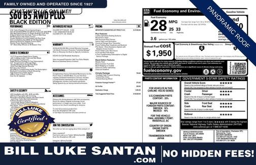 2023 Volvo S60 B5 Plus Black Edition