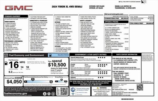 2024 GMC Yukon XL Denali