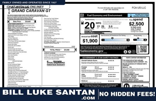 2019 Dodge Grand Caravan GT