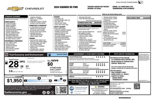2024 Chevrolet Equinox FWD RS