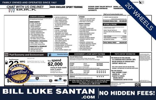 2025 Buick Enclave Sport Touring