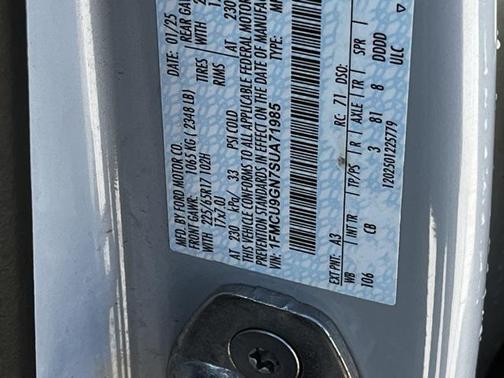 2025 Ford Escape Active