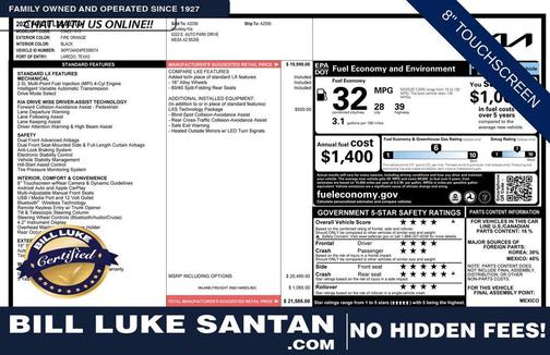 Fire Orange 2023 Kia Forte LXS