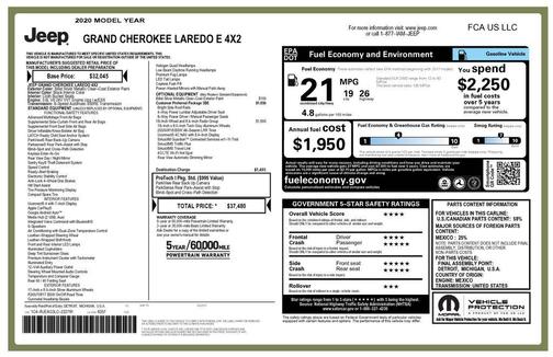 2020 Jeep Grand Cherokee Laredo