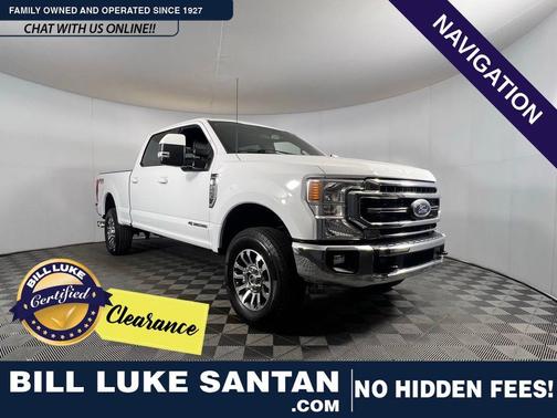 Oxford White 2022 Ford F-250 Lariat