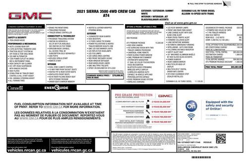 2021 GMC Sierra 3500 AT4