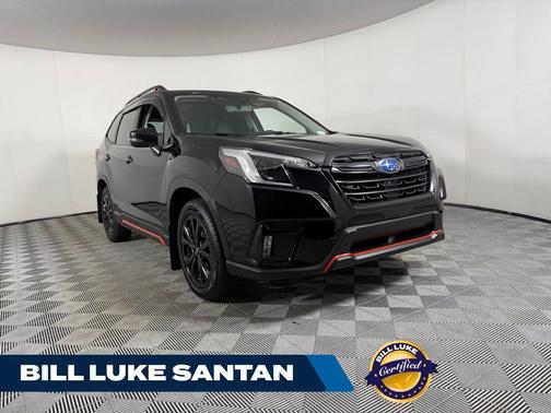 Crystal Black Silica 2023 Subaru Forester Sport