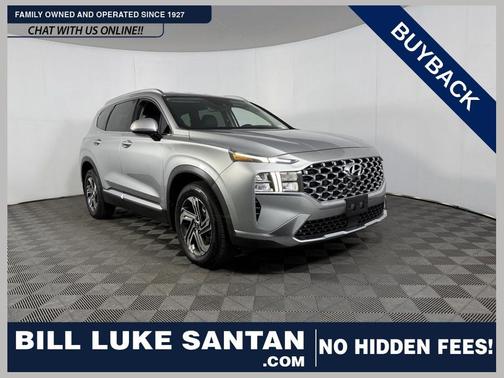 Shimmering Silver 2022 Hyundai SANTA FE SEL 2.4