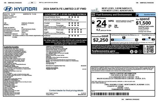 2024 Hyundai SANTA FE Limited