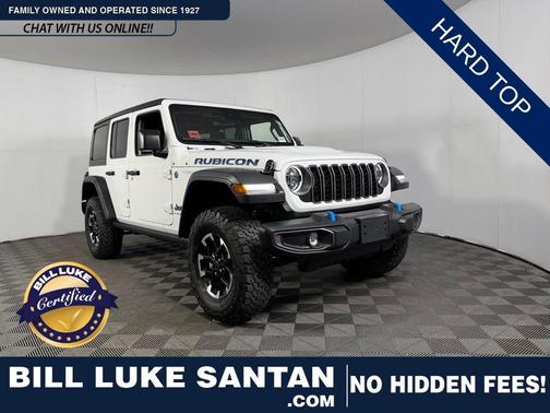 Bright White Clearcoat 2025 Jeep Wrangler 4xe Rubicon