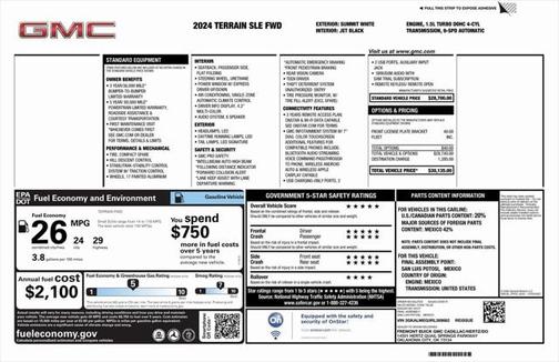 2024 GMC Terrain SLE