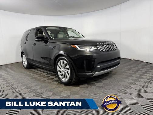 Santorini Black Metallic 2025 Land Rover Discovery P300 S