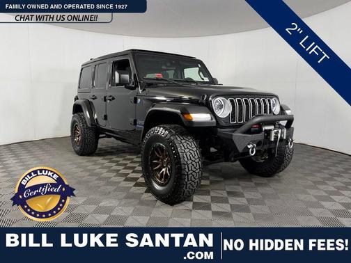 Black Clearcoat 2025 Jeep Wrangler 4xe Sahara