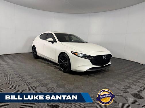 Snowflake White Pearl Mica 2022 Mazda Mazda3 FWD w/Premium Package