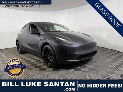 Pearl White Multi-Coat 2024 Tesla Model Y Long Range Dual Motor All-Wheel Drive