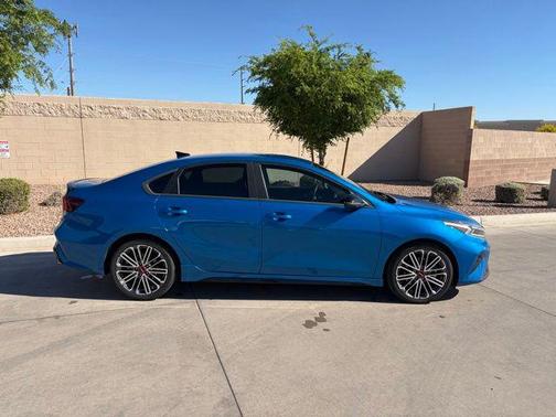Sporty Blue 2022 Kia Forte GT