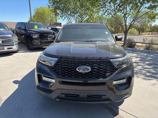 Agate Black Metallic 2020 Ford Explorer ST