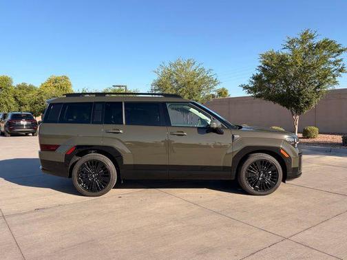 Rockwood Green 2025 Hyundai SANTA FE HEV Calligraphy