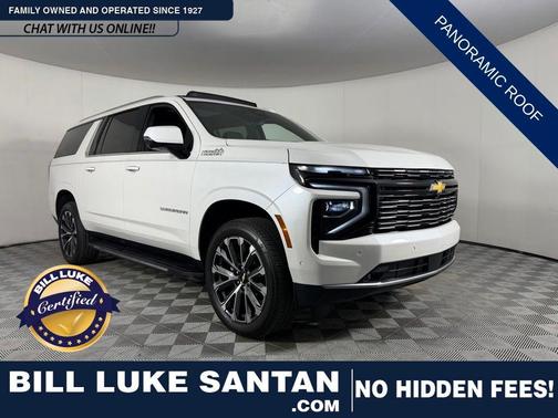 Iridescent Pearl Tricoat 2025 Chevrolet Suburban High Country