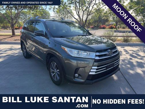 Alumina Jade Metallic 2018 Toyota Highlander XLE