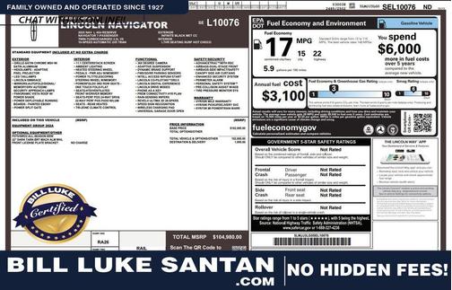 2025 Lincoln Navigator Reserve