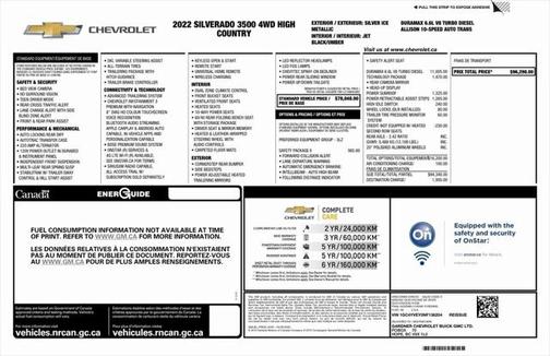 2022 Chevrolet Silverado 3500 High Country