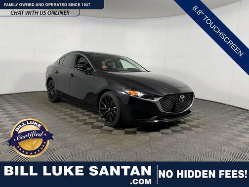 Jet Black Mica 2025 Mazda Mazda3 2.5 S Select Sport