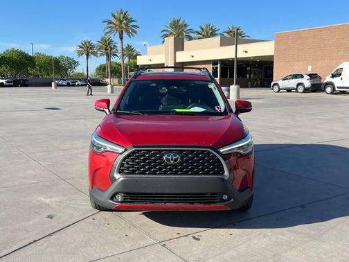 Barcelona Red Metallic 2023 Toyota Corolla Cross XLE