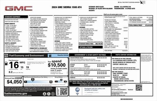 2024 GMC Sierra 1500 AT4
