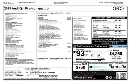 2023 Audi Q4 e-tron Premium Plus 50 quattro