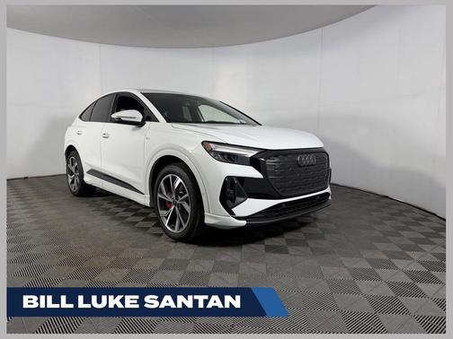 Glacier White Metallic 2024 Audi Q4 e-tron Sportback Premium Plus 55 quattro