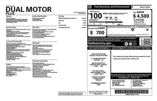2023 Polestar 2 Long Range Dual Motor