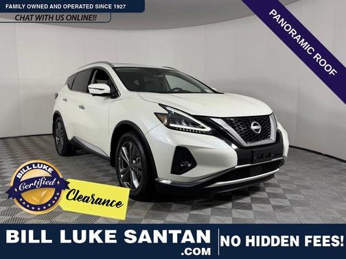 Pearl White Tricoat 2023 Nissan Murano Platinum FWD