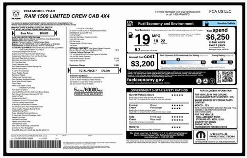 2024 RAM 1500 Limited