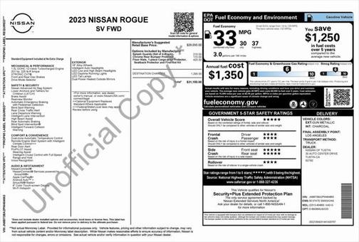 2023 Nissan Rogue SV