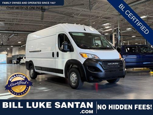 Bright White Clearcoat 2023 RAM ProMaster 2500 High Roof