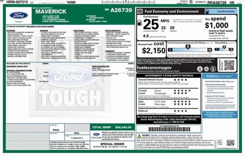 2024 Ford Maverick Lariat