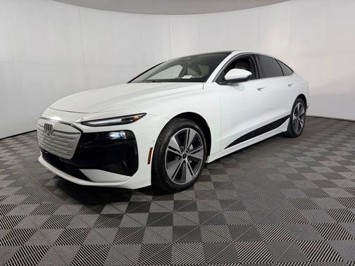 Glacier White 2025 Audi A6 e-tron Premium