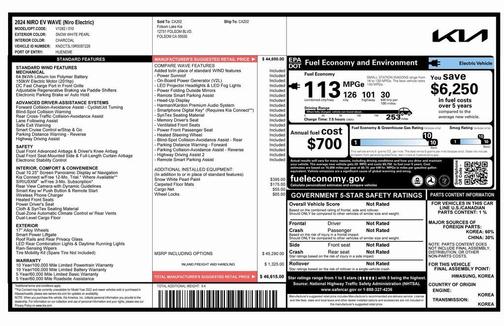 2024 Kia Niro EV Wave