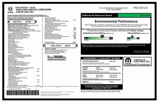 2024 RAM 2500 Longhorn