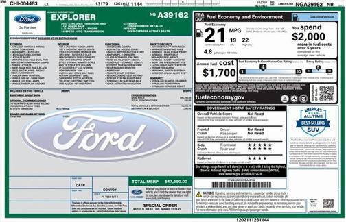 2022 Ford Explorer Timberline
