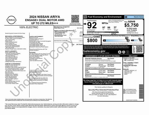 2024 Nissan ARIYA ENGAGE+