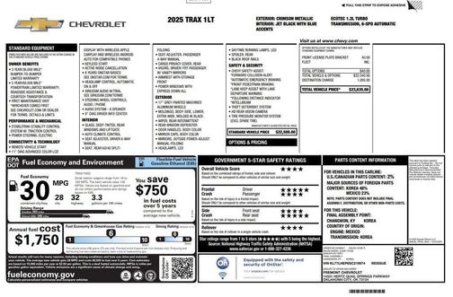 2025 Chevrolet Trax LT