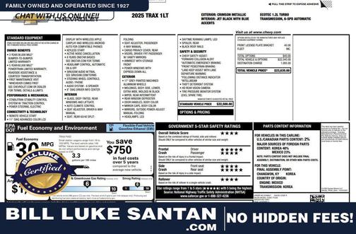 2025 Chevrolet Trax LT