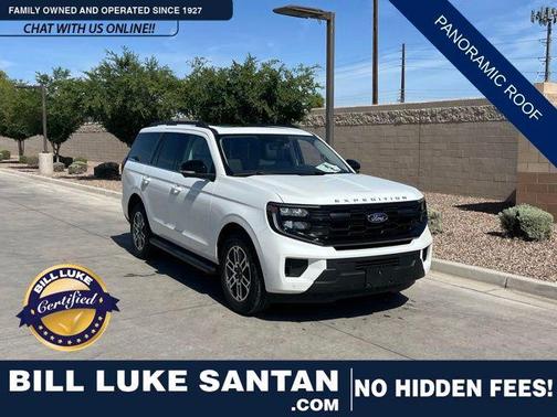 White Metallic 2025 Ford Expedition Active