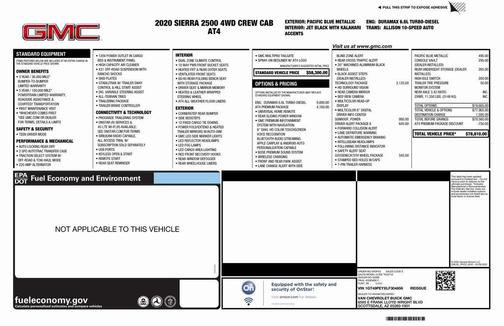 2020 GMC Sierra 2500 AT4
